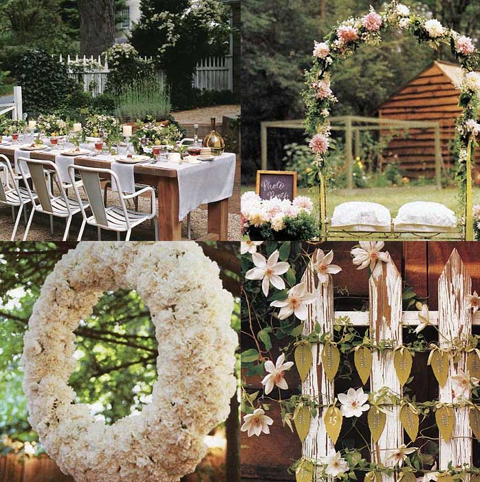 Share your fabulous gardenackyard wedding ideas with us!