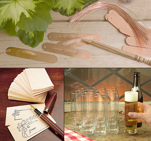 leeboard1 lee valley tools wedding favors
