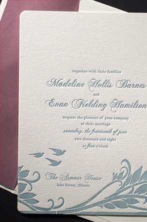 bird-wedding-invitation bird wedding invitation