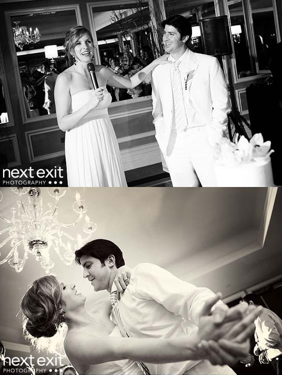 ellencaro15 reception details toast and first dance