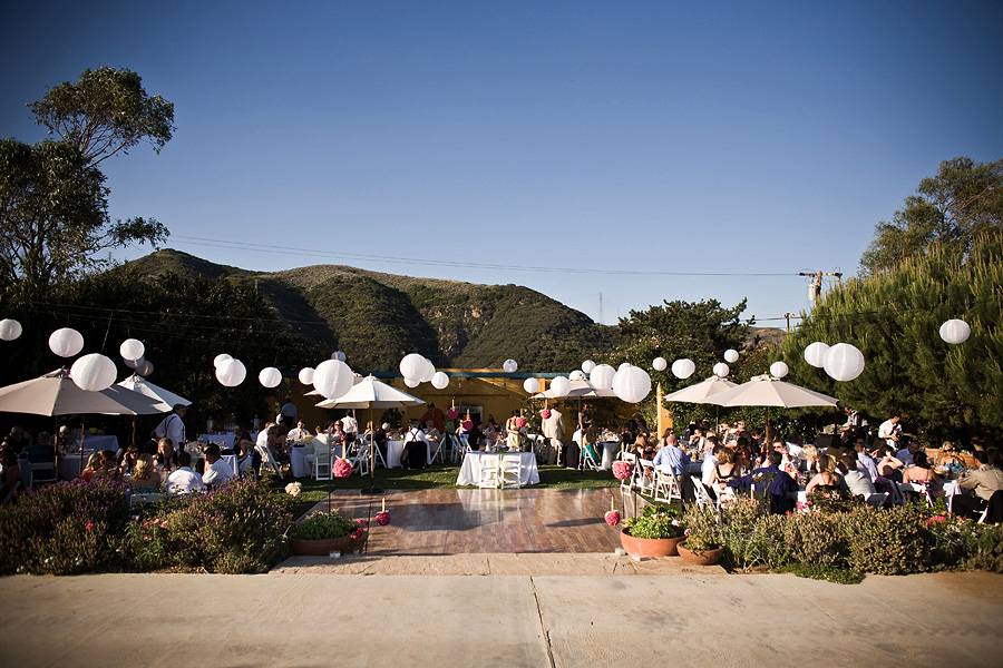 lyndsy-4 reception at rancho del cielo in malibu