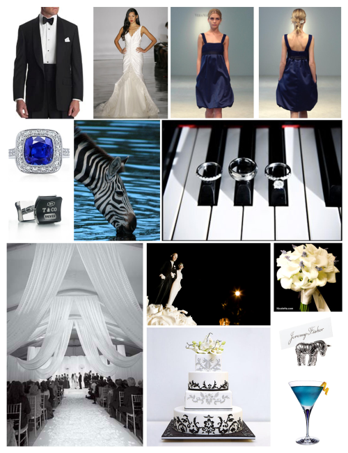 bliss-zebraboard zebra wedding inspiration board