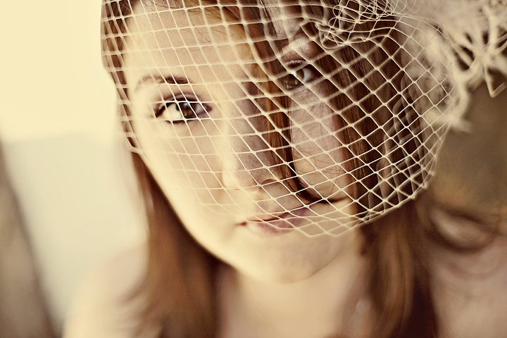 erika-and-rick_wedding_092_b birdcage veil