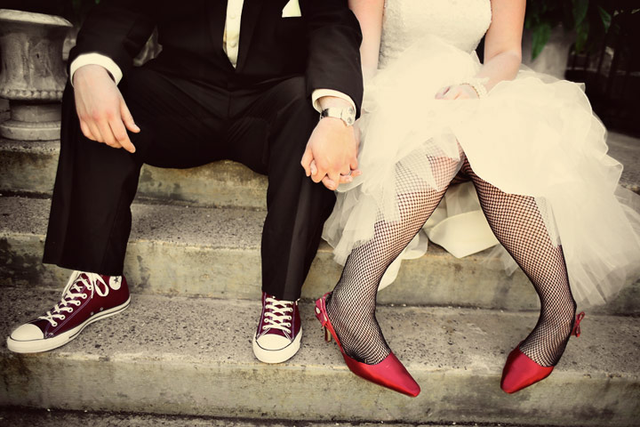 erika-and-rick_wedding_332 funky wedding shoes