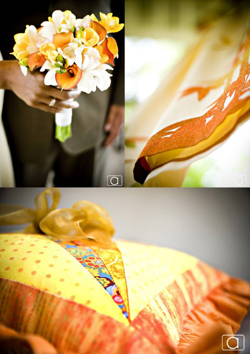 lewiskaney4 orange wedding details
