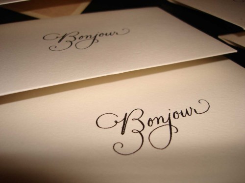 calligraphy-gocco-on-envelopes calligraphy-gocco-on-envelopes