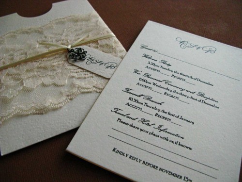 rsvp-card-and-lace-wrapped-sleeve rsvp-card-and-lace-wrapped-sleeve
