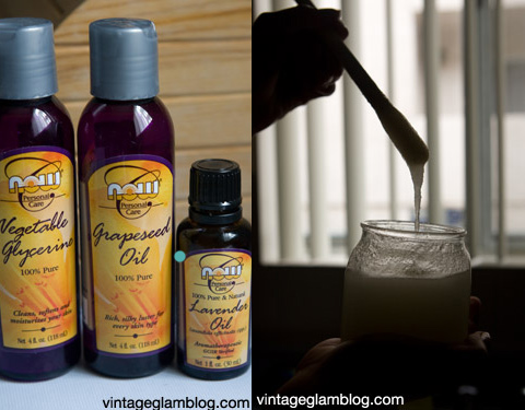 homemade sugar scrub
