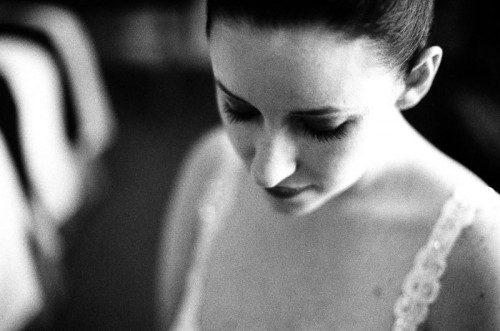 black-and-white-bridal-portrait