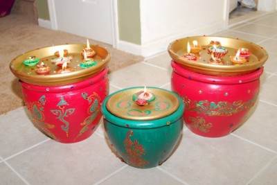 Indian invitation ceremony DIY decor