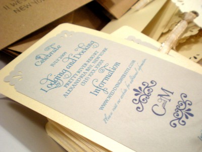 information card insert