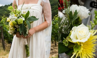 green and yellow rustic bouquet green and yellow rustic bouquet