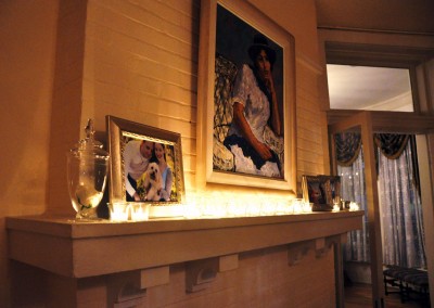 photos on mantle