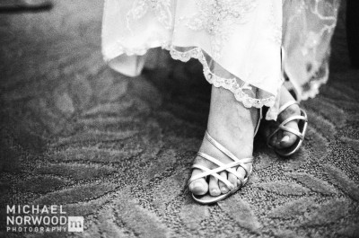 black and white wedding photography