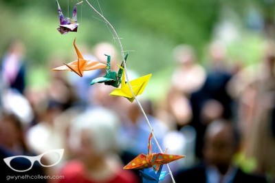 handmade-origami-cranes-wedding-ceremony handmade-origami-cranes-wedding-ceremony