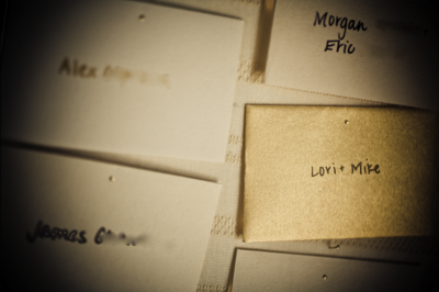 Escort Cards