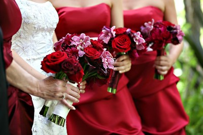 raspberry-bridesmaids-gowns