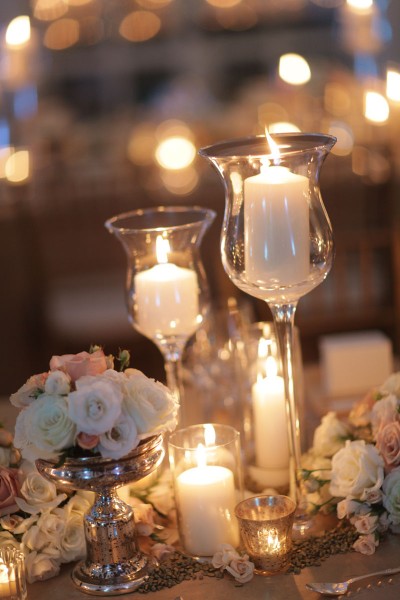 gold-pebble-centerpieces