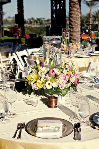 pink-and-yellow-wedding