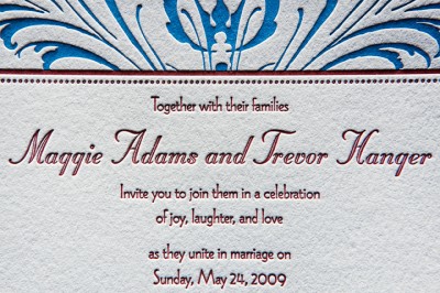 Ahh... letterpress