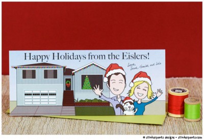 stinkerpants-holiday-cards