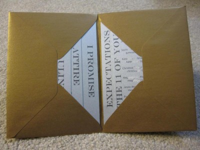Inside of the Envelope Pocket