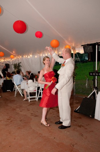 wedding party entrance