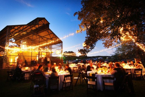 outdoor-wedding-reception-lights-strung-from-trees outdoor-wedding-reception-lights-strung-from-trees