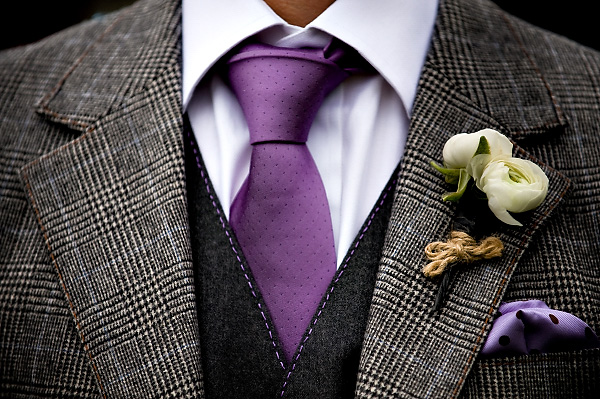 Purple Gray Weddings