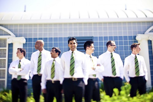 groomsmen-green-striped-ties groomsmen-green-striped-ties