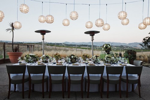 rustic-centerpieces-green-brown-white rustic-centerpieces-green-brown-white