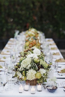 rustic-green-and-brown-centerpieces rustic-green-and-brown-centerpieces