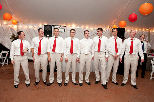wedding groomsmen dance