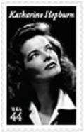 2010 vintage movie katharine hepburn stamp