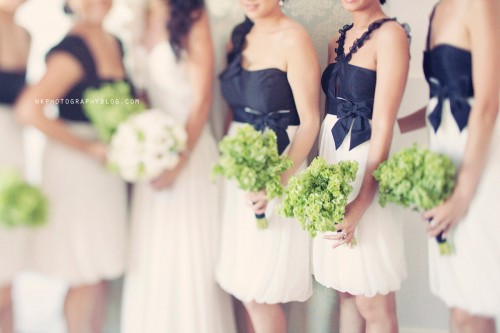 black-and-white-bridesmaids-dresses black-and-white-bridesmaids-dresses
