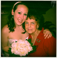 abby + grandma