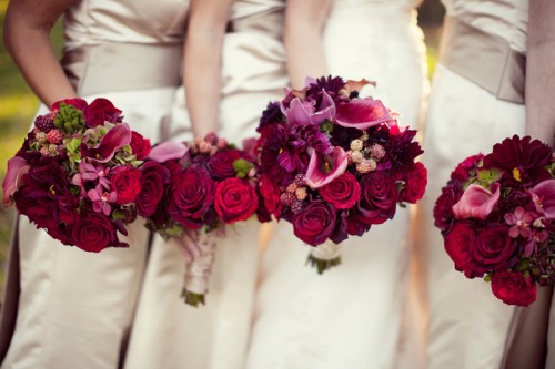 Raspberry Red Bouquets