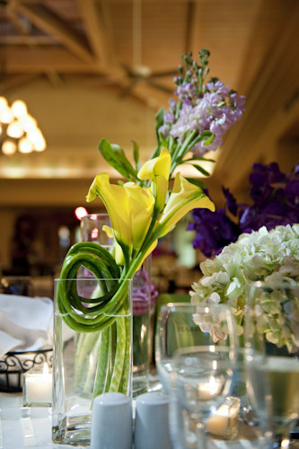 centerpieces for wedding. View more from Real Weddings: