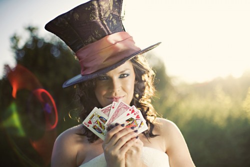 Alice in Wonderland Wedding Party Ideas-15