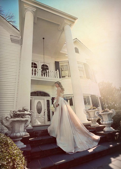 Classic Southern Wedding Portrait by Hilton Pittman Photography