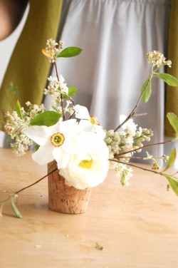 DIY Spring Wedding Centerpiece