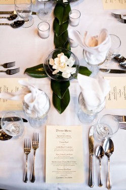 Gardenia Centerpiece Wedding Ideas
