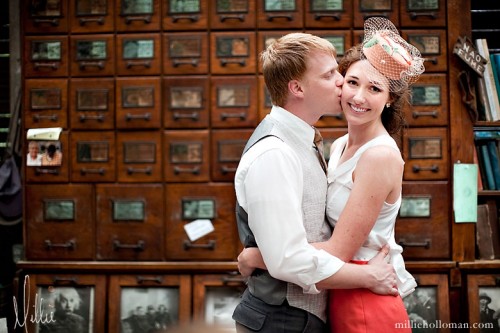 Vintage Flea Market Engagement Photos-06
