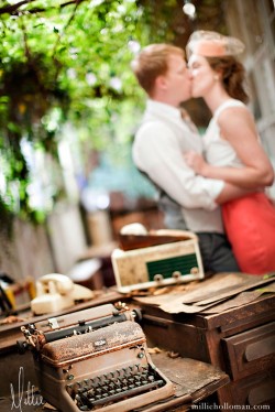 Vintage Flea Market Engagement Photos-15