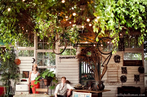 Vintage Flea Market Engagement Photos-16