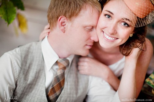 Vintage Flea Market Engagement Photos-17