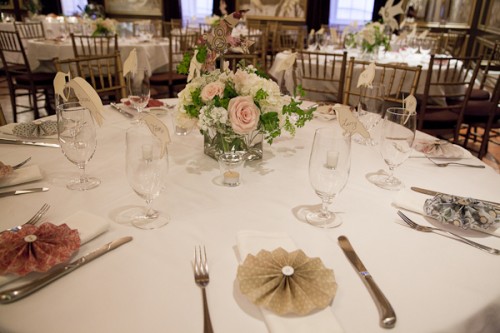 Pinwheels at Place Setting