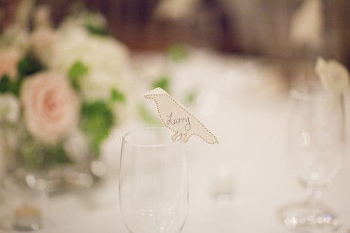 Rim Place Cards Birds