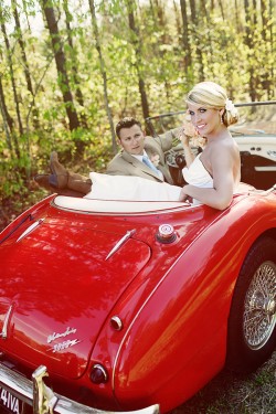 Vintage Car Wedding Portraits2
