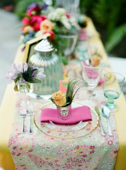 Caribbean Bohemian Tabletop
